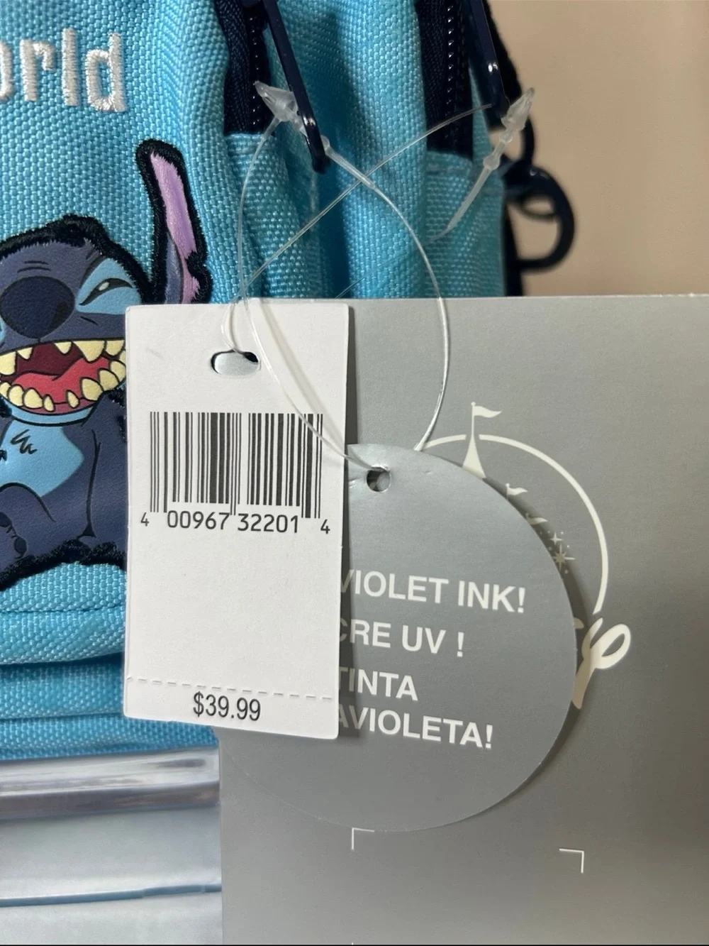 Disney Stitch Crossbody Bag with Matching Wallet & Charms - Picture 4 of 6